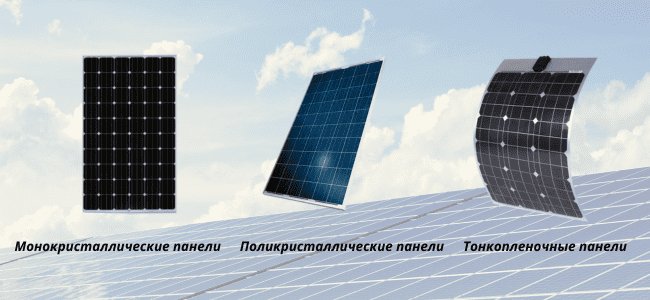 Виды солнечных панелей: Особенности, преимущества и недостатки 2 Виды солнечных панелей